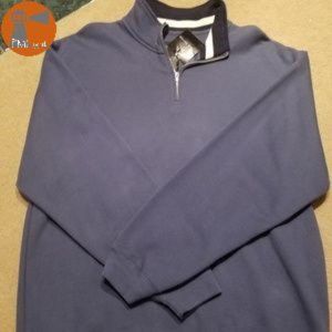 Croft & Barrow Pull Over Jacket New Medium Blue